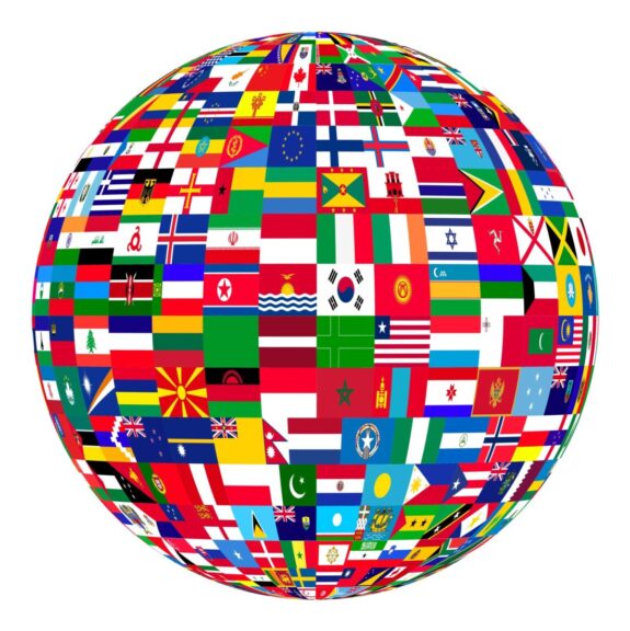 Globe of Flags