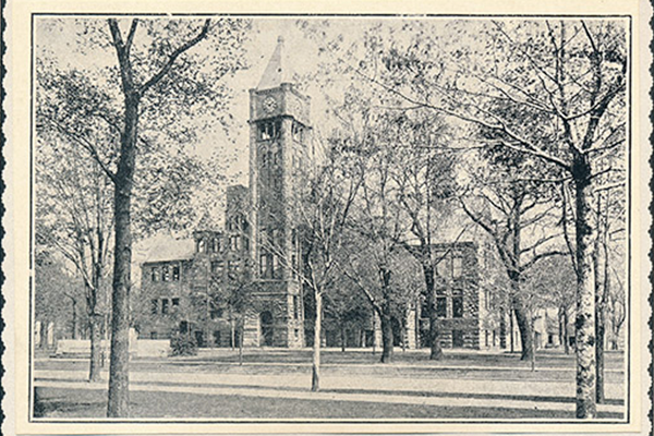 Old photo of school building