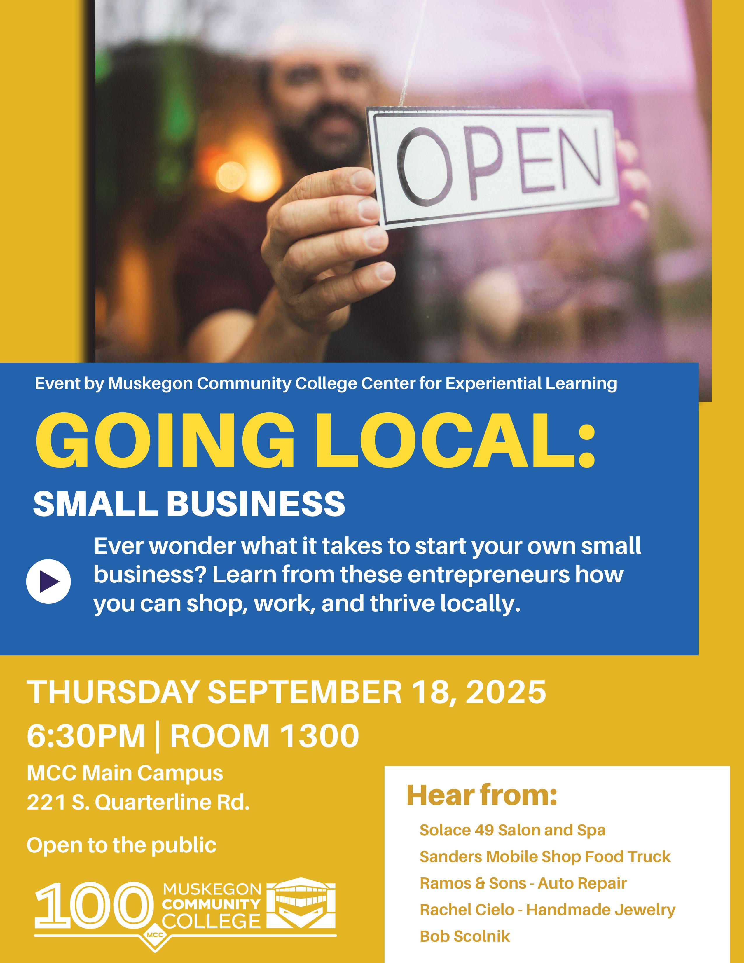 Go Local: Entrepreneur and Small Business Panel